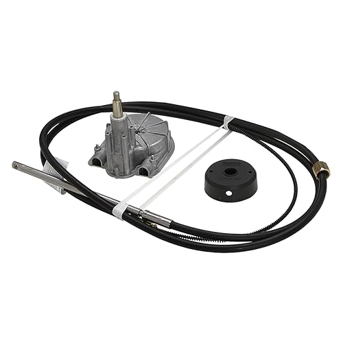 Kit Timoneria Ultraflex con Scatola Sterzo T85 + Monocavo M66, per Barca